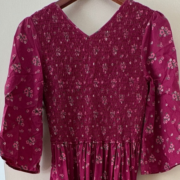 Christy Dawn Floral Smocked Maxi Dress - Size XS/S - Picture 4 of 5